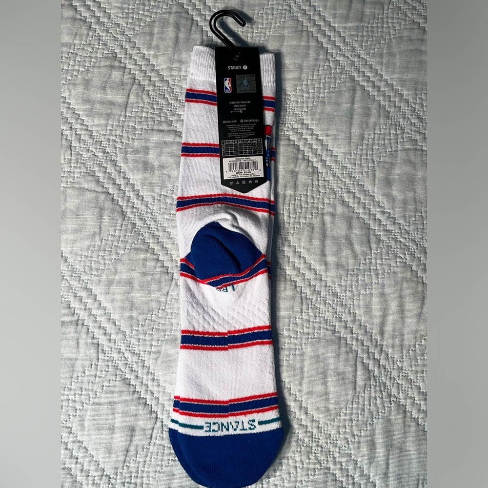 $19.99 Brooklyn Nets Stance NBA Hardwood Classics Crew Socks Large Men’s 9-13 - Picture 7 of 7